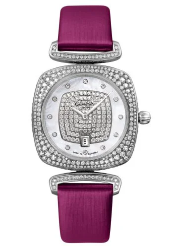 Pavonina Date White Gold / Diamond / MOP - Diamond / Satin