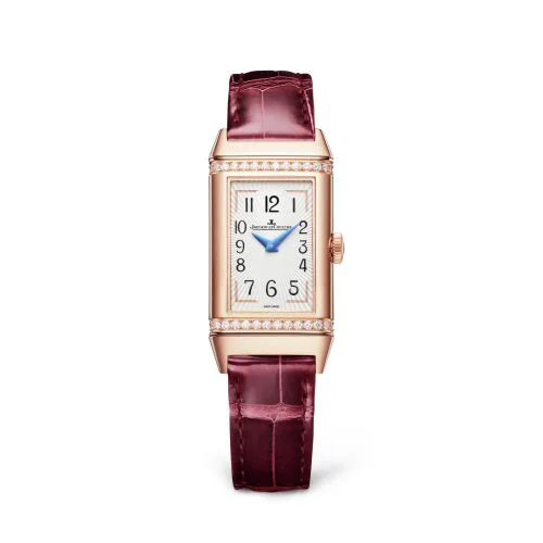 Reverso One Duetto Pink Gold / Silver /  Alligator