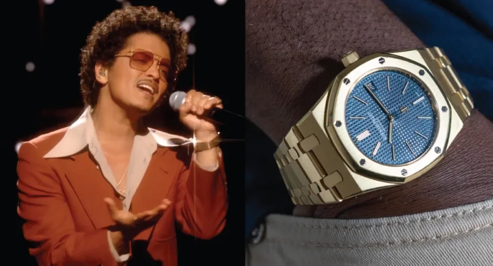 Bruno Mars Gifts Custom Royal Oaks to Band, Now Four Are for Sale | Chrono 10:10