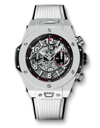 Big Bang Unico 45 White Ceramic