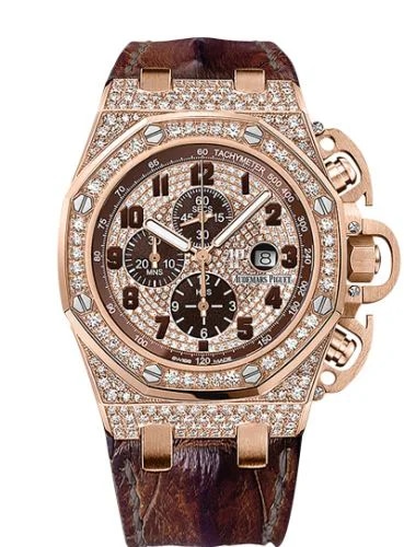 Royal Oak OffShore 26215 T3 Pink Gold / Diamond