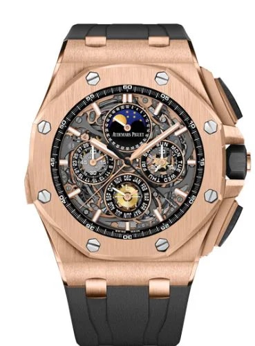 Royal Oak OffShore 26571 Grande Complication Pink Gold / Black