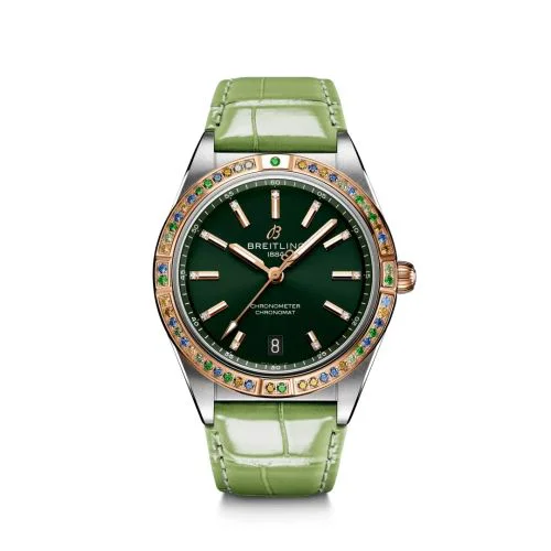 Chronomat Automatic 36 Stainless Steel - Red Gold / South Sea