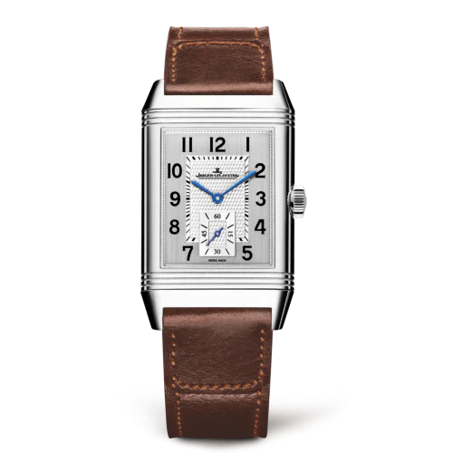 Reverso Classic Large Monoface Small Seconds Stainless Steel / Silver / Fagliano