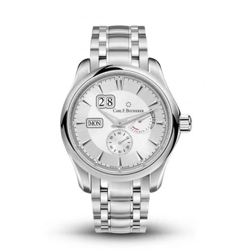 Manero PowerReserve Stainless Steel / Silver / Bracelet