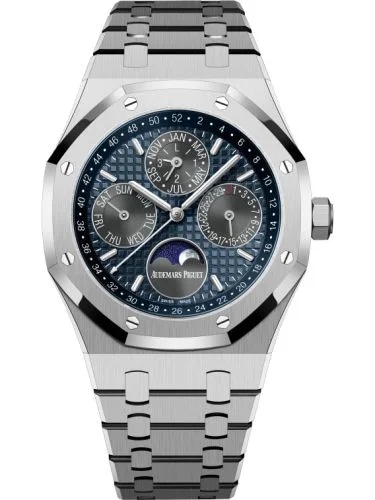 Royal Oak Perpetual Calendar 41 Titanium / Blue