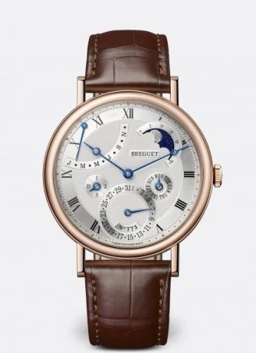 Classique Perpetual Calendar 7327 Rose Gold / Silver