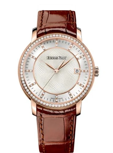 Jules Audemars Selfwinding Pink Gold / Diamond / Silver
