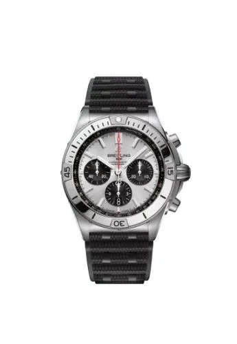 Chronomat B01 42 Stainless Steel / Silver / Rubber