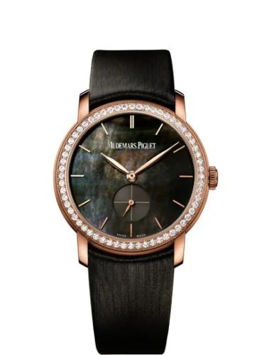 Jules Audemars Small Seconds Pink Gold / Diamond / Black MOP