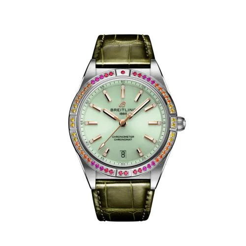 Chronomat Automatic 36 South Sea Stainless Steel / Mint Green