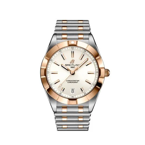 Chronomat 32 Stainless Steel / Red Gold / White / Rouleaux