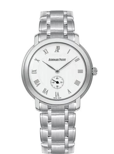 Jules Audemars Small Seconds White Gold / Silver / Bracelet
