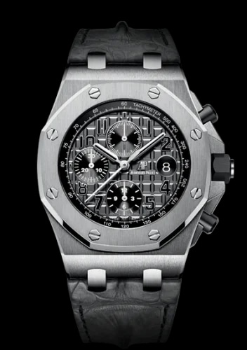 Royal Oak Offshore 26470 Stainless Steel / Grey / Alligator