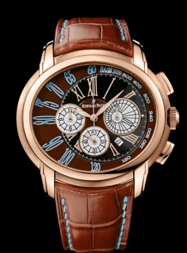 Millenary Chronograph Pink Gold / Brown