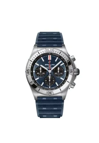Chronomat B01 42 Stainless Steel / Blue / Rubber