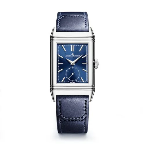 Reverso Tribute Monoface Stainless Steel / Blue