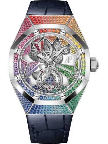 Audemars Piguet Royal Oak Concept Flying Tourbillon White Gold / Rainbow