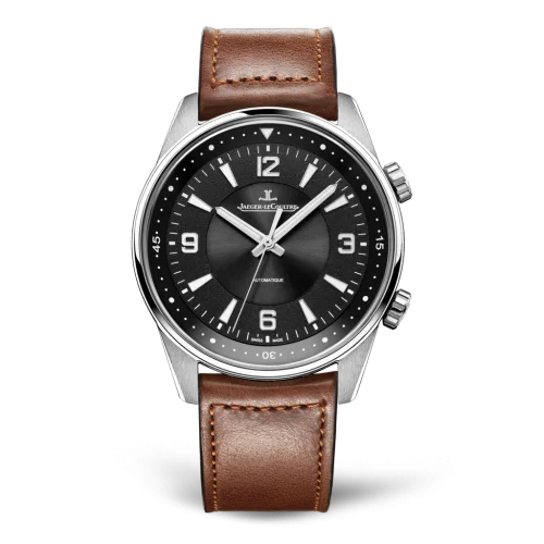 Polaris Automatic Stainless Steel / Black / Calf