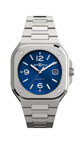 BR 05 Stainless Steel / Blue / Bracelet