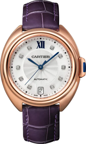 Clé de Cartier 35 Pink Gold / Diamond / Purple