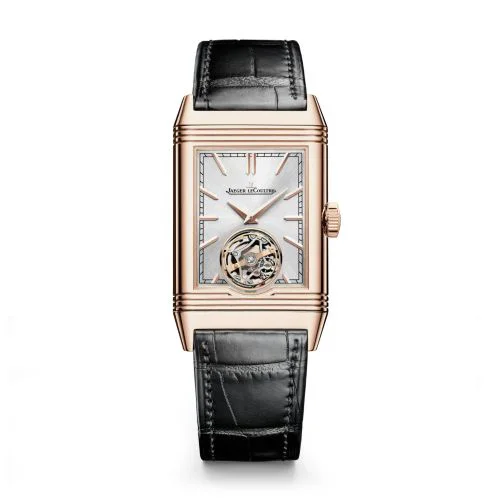 Reverso Tribute Duoface Tourbillon Pink Gold / Silver