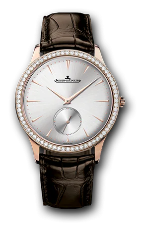 Master Ultra Thin Small Second Pink Gold Diamond