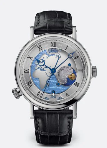 Classique Hora Mundi 5717 Platinum  / Europe - Africa