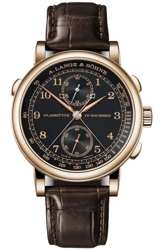 1815 Rattrapante Honey Gold Homage to F. A. Lange