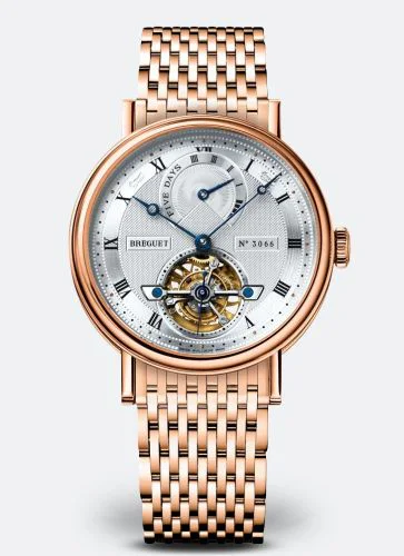 Tourbillon Five Days Rose Gold / Silver / Bracelet