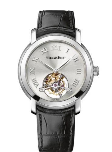 Jules Audemars Tourbillon White Gold / Silver