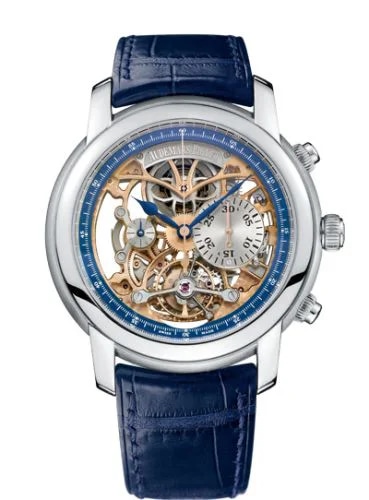 Jules Audemars 26353 Tourbillon Chronograph Platinum / Openworked