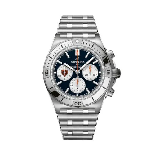 Chronomat B01 42 NFL Chicago Bears / Rouleaux