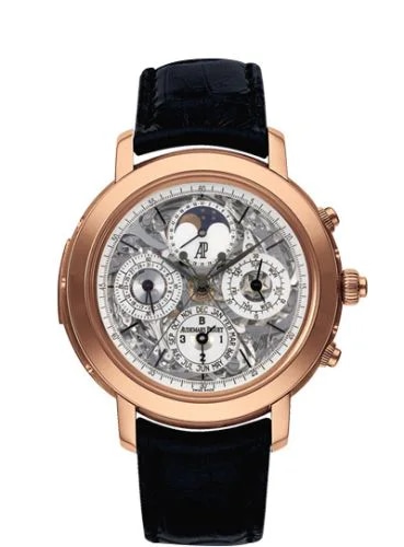 Jules Audemars Grande Complication Pink Gold / Openworked