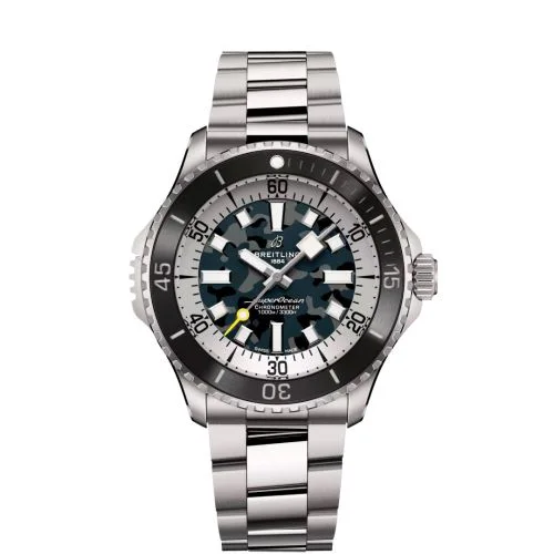 SuperOcean Automatic 46 Super Diver Titanium / Camouflage / Bracelet