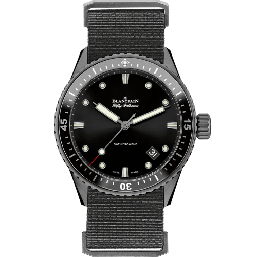 Fifty Fathoms Bathyscaphe Ceramic / Black / NATO
