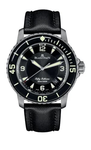 Fifty Fathoms Automatique Titanium / Black / Canvas