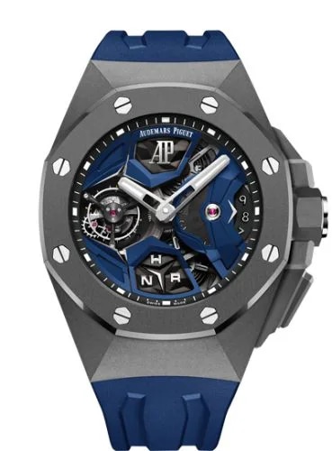 Royal Oak Concept GMT Tourbillon Titanium / Blue