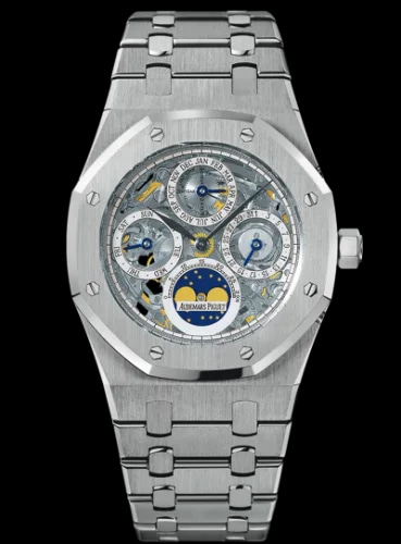 Royal Oak Perpetual Calendar Openworked Platinum