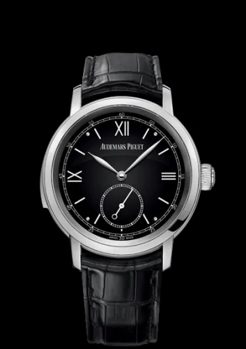 Jules Audemars Minute Repeater Platinum / Black Enamel