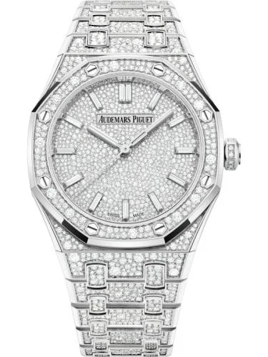 Royal Oak Selfwinding 34 White Gold - Snow-Set