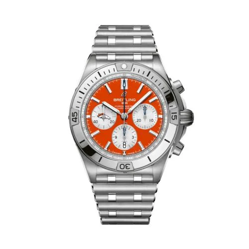 Chronomat B01 42 NFL Denver Broncos / Rouleaux