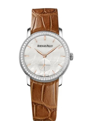 Jules Audemars Small Seconds White Gold / Diamond / MOP