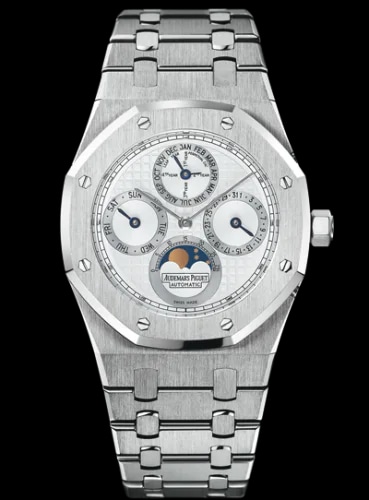 Royal Oak Perpetual Calendar Stainless Steel / Platinum / Silver
