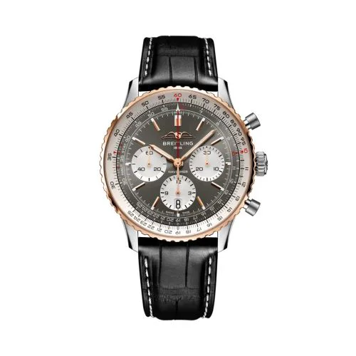 Navitimer B01 Chronograph 43 Stainless Steel - Red Gold / Geneva