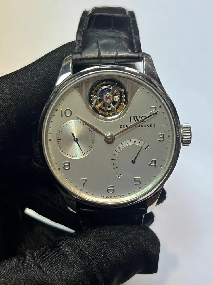 IWC Portuguese Tourbillon Mystere Tourbillon Platinum Limited Edition 50 pcs, image 1 IWC Portuguese Tourbillon Mystere Tourbillon Platinum Limited Edition 50 pcs, image 1