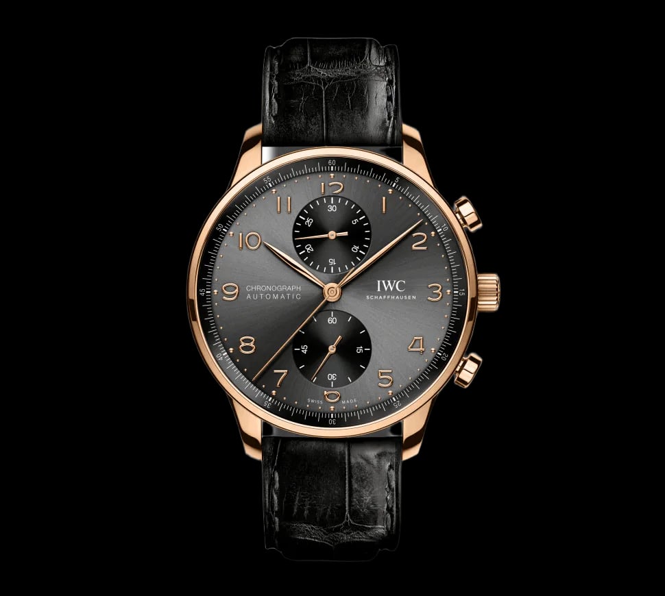IWC Portofino Chronograph Rose Gold IW371610, image 1 IWC Portofino Chronograph Rose Gold IW371610, image 1