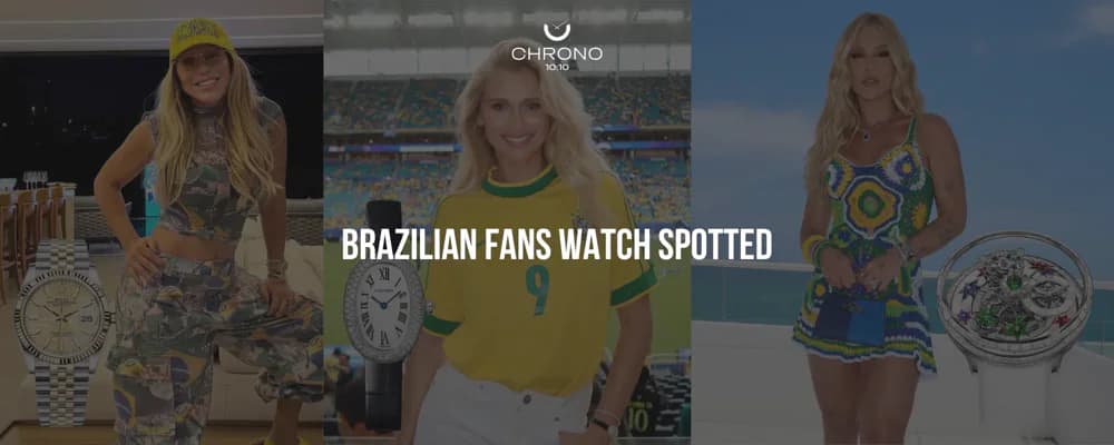 Brazilian fans watch spotted | Chrono 10:10 Brazilian fans watch spotted | Chrono 10:10
