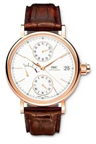 IWC Portofino Hand-Wound Certified Monopusher, image 1 IWC Portofino Hand-Wound Certified Monopusher, image 1