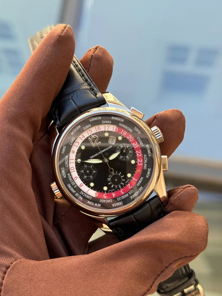 Girard Perregaux WW.TC World Chronograph WW.TC White Gold, image 1 Girard Perregaux WW.TC World Chronograph WW.TC White Gold, image 1